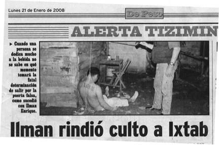 De Peso, “Cat´astrofes en Tizim´ın,”